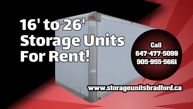 River Drive Park, ​Self Storage Units for rent 16' to 26'.